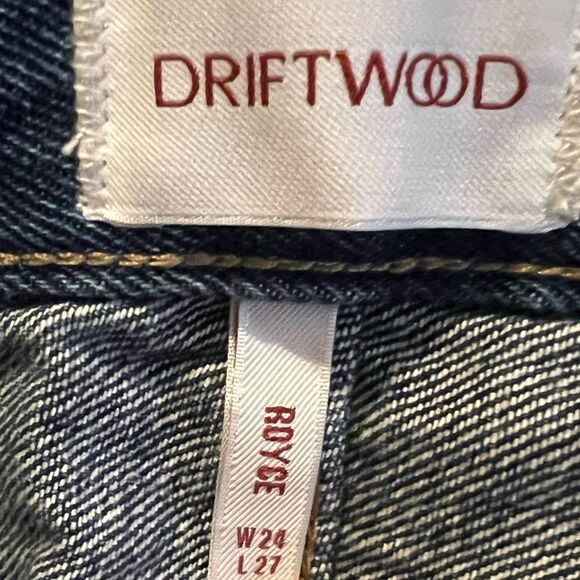 🌻Driftwood Jeans with Multicolor Accents - Picture 5 of 6